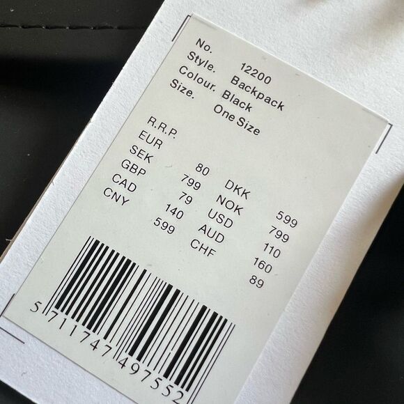 NWT Rains Waterproof Backpack - Picture 5 of 10